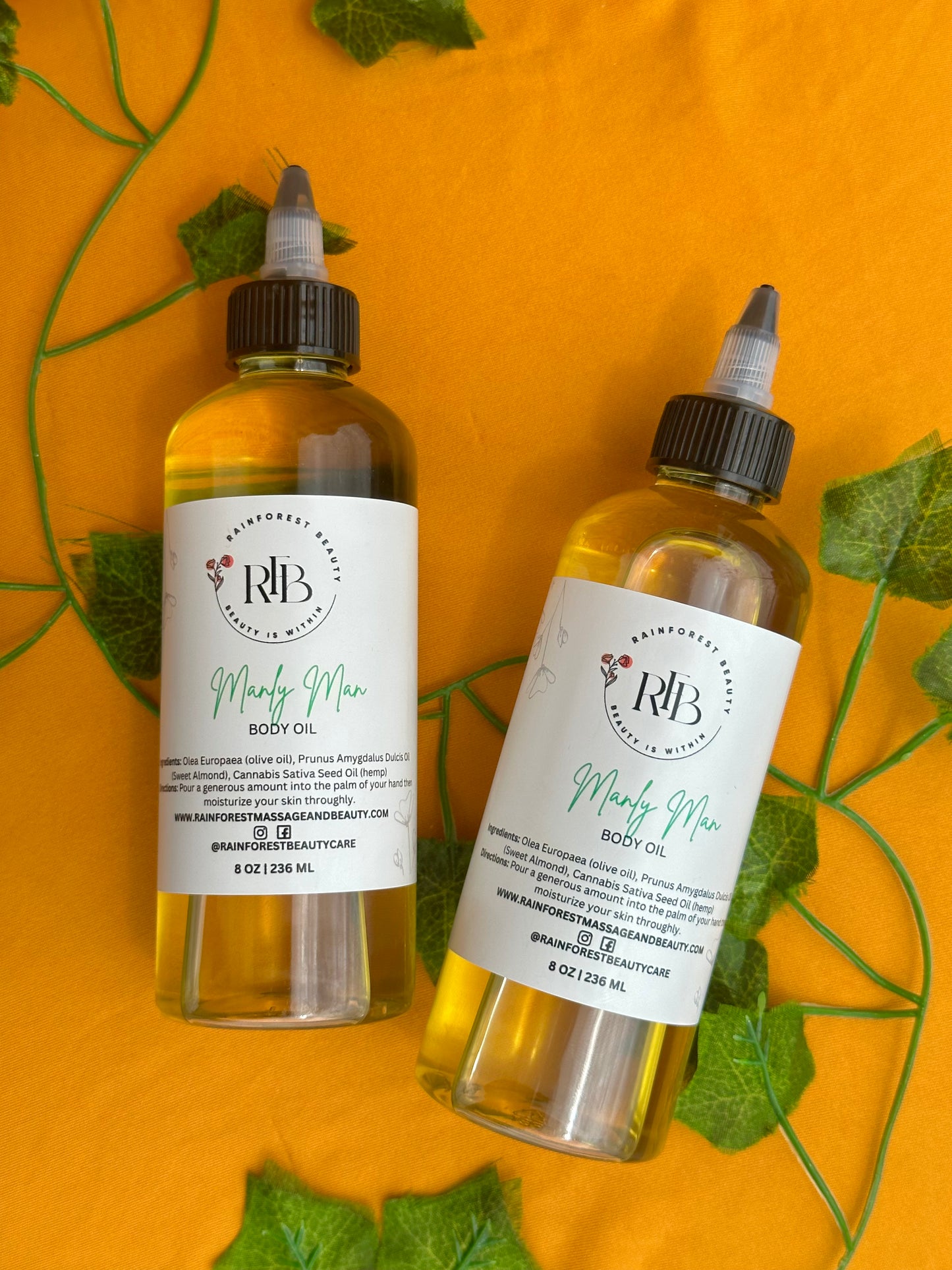 Manly Man Body Oil